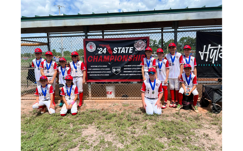 2024 9-11U Baseball State Runner Up