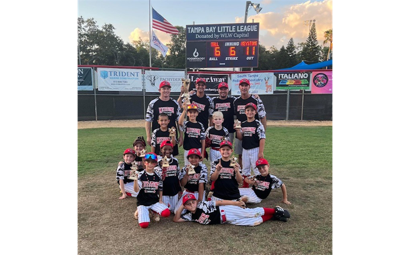 2024 8U Baseball Friendship Tournament Champions!!!